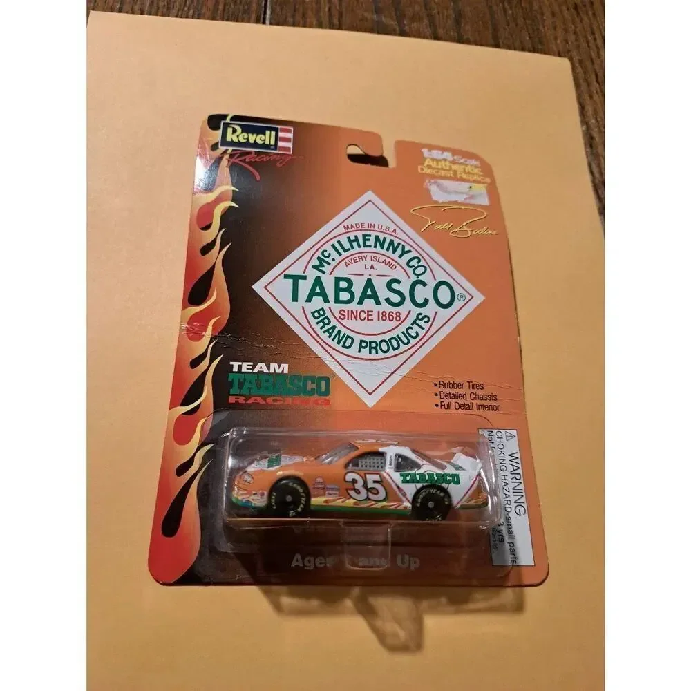 Vintage 1998 Revell 1:64 Todd Bodine #35 Tabasco NASCAR Diecast Race Car NIB